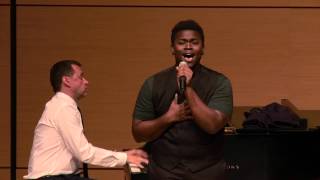 Edwin Bates in Concert with Andrew Lippa " I'll Be Here"-The Wild Party @TXST University 2015