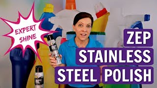 Zep Stainless Steel Polish Product Review - Shocking Expert Shine?