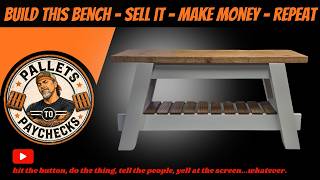 HOW TO BUILD A SMALL ENTRY WAY BENCH
