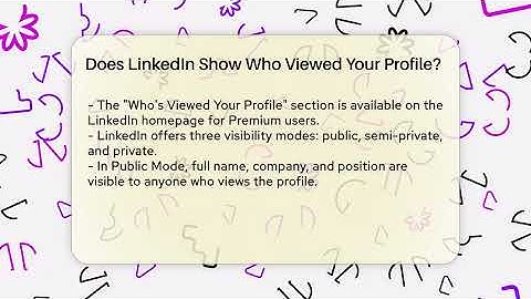Does LinkedIn Show Who Viewed Your Profile? - Everyday-Networking