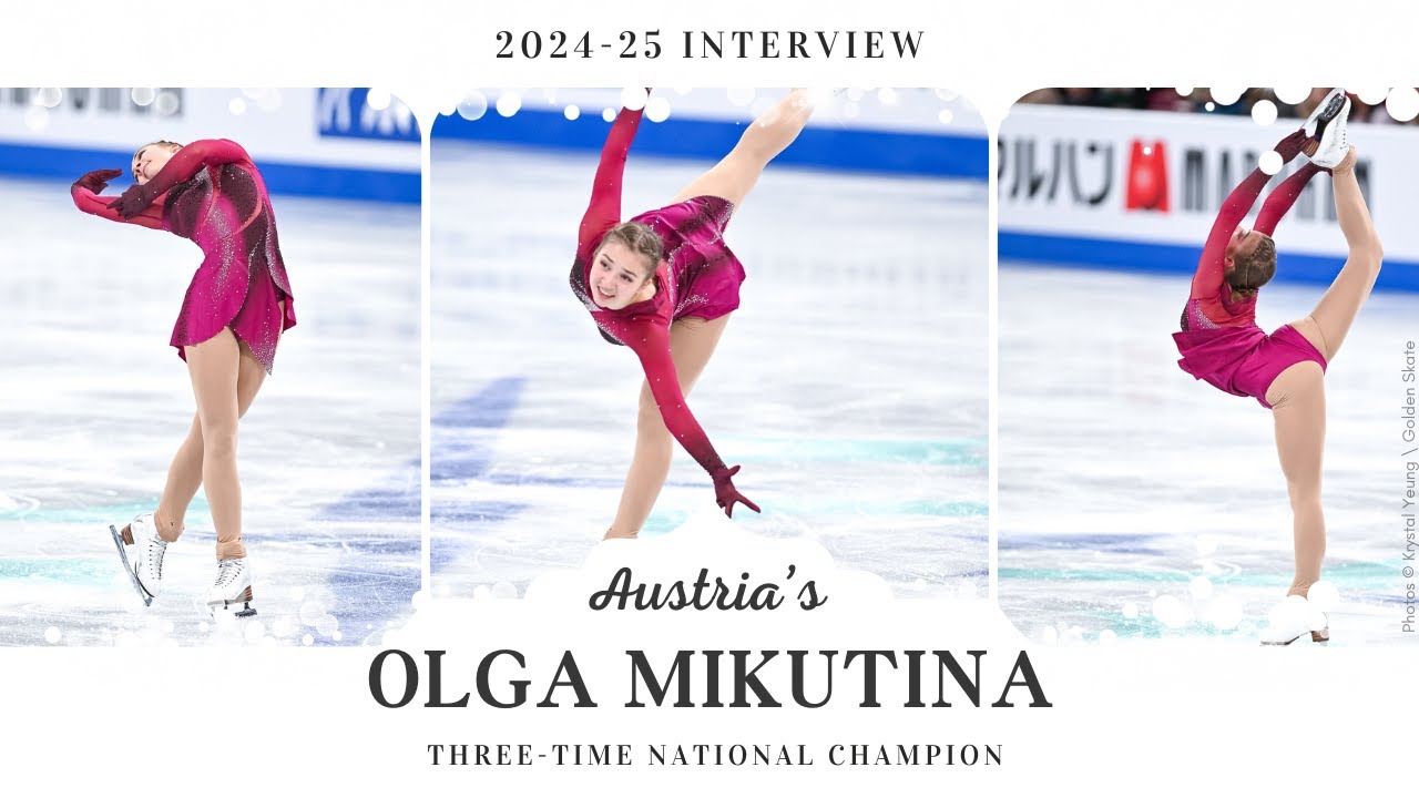 Austria's Olga Mikutina on growth and determination - YouTube