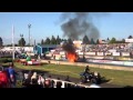 Man burns to death in race car