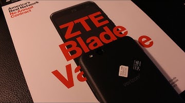 Zte Blade Vintage * How to REMOVE AND INSTALL SIM / Memory card