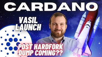 CARDANO ADA Update Video: VASIL Hardfork Is Happening Tomorrow! No Pre Hardfork Pump, Dump Coming???