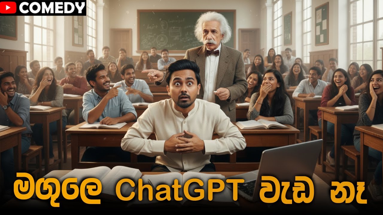 Assignment එකේ Deadline එක දවසේ ChatGPT Down උනහම 😂