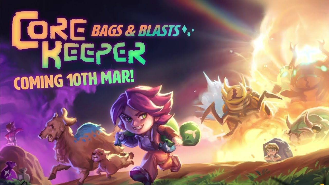 La mise à jour « Bags & Blasts » de Core Keeper se date au 10 mars