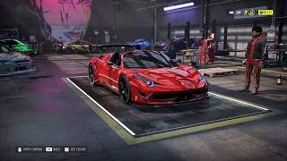 Nfs - heat ferrari 458 spider 11 customization gameplay.