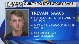 Sunrise Beach man sentenced to 10 years for statutory rape