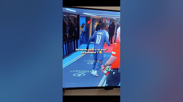 Bernardo Silva a eu peur de Dembélé ? 🤣 #pourtoi #football #footballshorts #psg #mancity #shorts