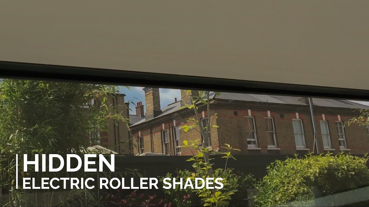 Hidden Roller Shades Concealed in Blindspace® boxes YouTube