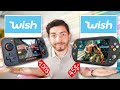 COMPRANDO LAS CONSOLAS DE VIDEOJUEGOS MAS COSTOSAS DE WISH....