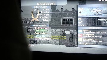 Cod4 Infection Mod menu