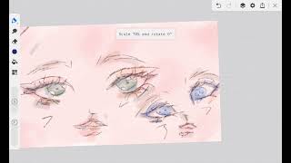 anime manga  soft eyes art !!!! screenshot 4