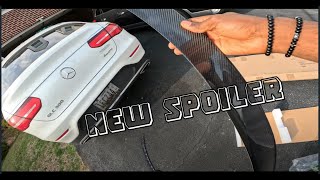 Installing a rear spoiler on my GLC 300 coupe