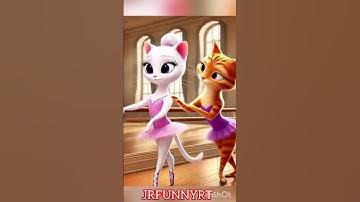 cat funny dance ROSÉ & Bruno Mars - APT. (Official Music Video)#shorts