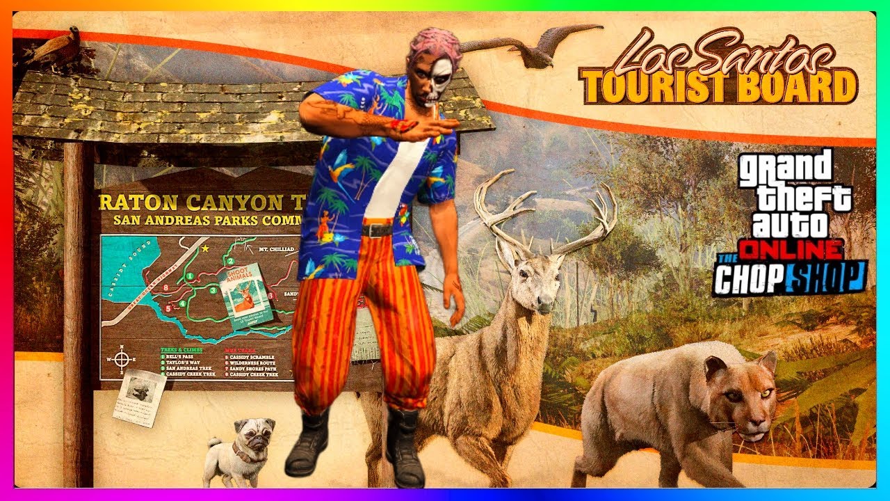ALL ANIMAL LOCATIONS New Zoophilist Outfit WILDLIFE Money GTA 5 