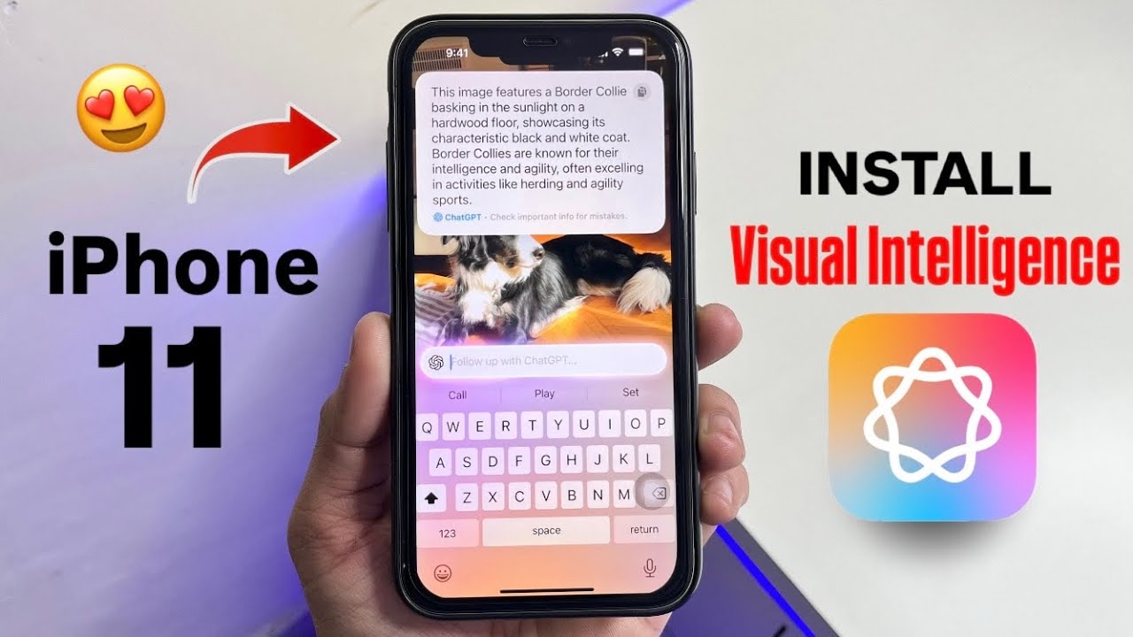 How to Install & Use Visual Intelligence on iPhone 11 - YouTube