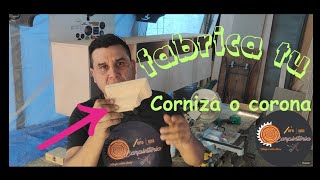 como fabricar corniza o corona con la sierra de mesa -toro luna carpinteria