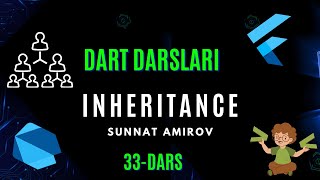 33-dars. Inheritance || Meros olish || Dart dasturlash tili darslari.