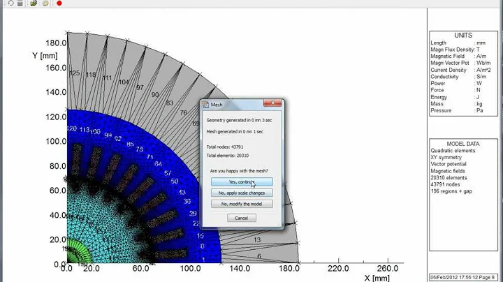 Rapid Induction Machine Finite Element Model Construction & Analysis