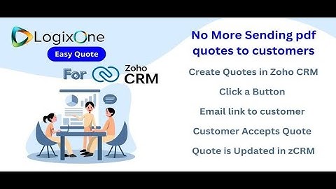 LogixOne EasyQuote for Zoho CRM