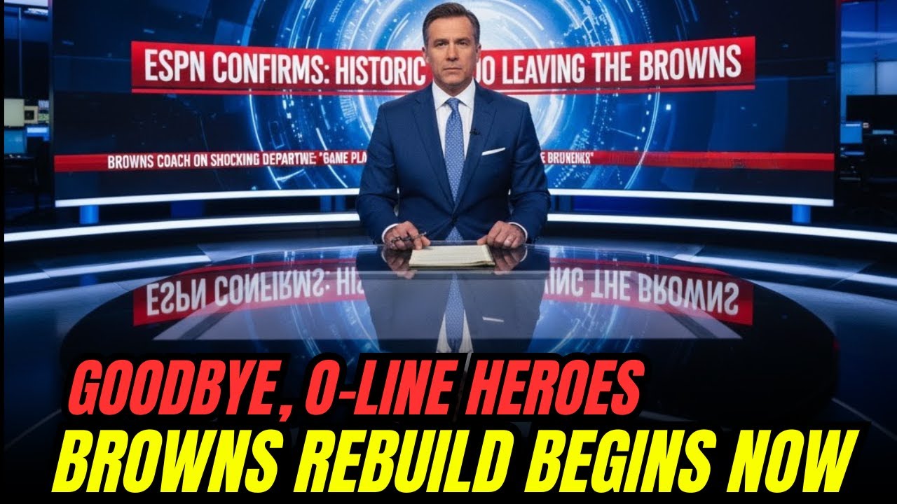 URGENT ESPN NOTE: iconic OL duo set to leave—end of an ERA in Cleveland ...