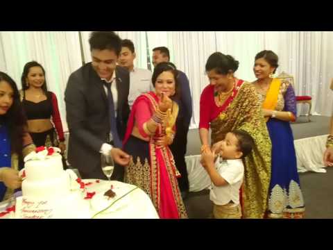 Sandeep & Deepa's 1st Wedding Anniversary
