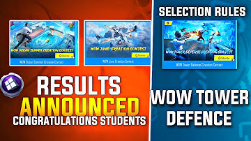 Congratulations Wow Creators | How To Make Wow Defence Tower Event Map | Wow Defense Tower Event