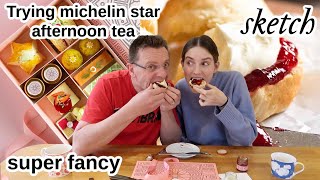 Trying Michelin Star FANCY afternoon tea *festive addition*