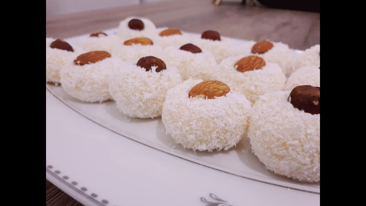 5 Dakikada Lokum Tadında İkramlık İrmik Topları Tarifi | Pratik Müthiş Lezzet👌.