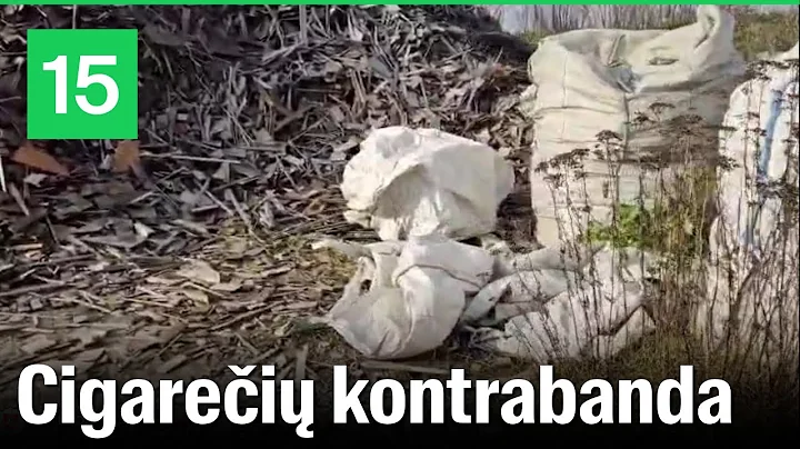 Pareigūnai aptiko įspūdingą kontrabandinių cigarečių slėptuvę