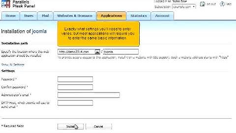 How to find and install Applications in Plesk