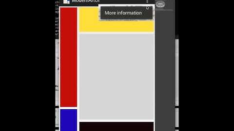 Coursera Android App inspired by MoMA