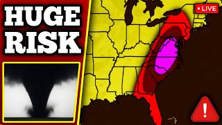  Breaking Tornado On The Ground  Large Tornadoes Possible With  Storm Chasers