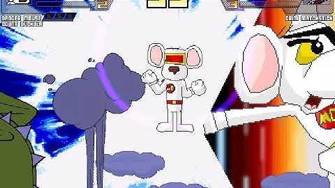 MUGEN battle #1327: Danger Mouse & Count Duckula vs Cuphead Bosses