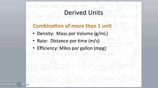 Mini lecture series 1-2