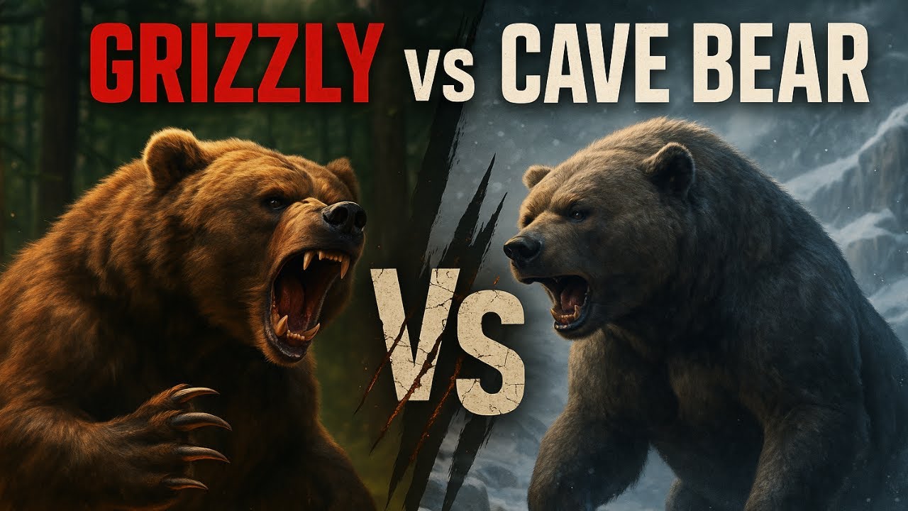 GRIZZLY BEAR vs CAVE BEAR- Who Would Win? - YouTube