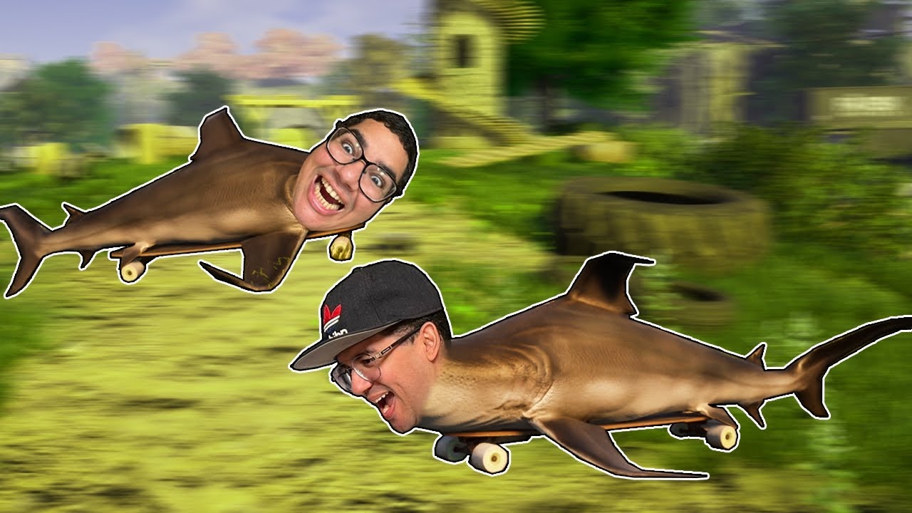 FOMOS TRANSFORMADOS EM TUBARÕES TERRESTRES SOLTOS NO MEIO DA CIDADE!!!