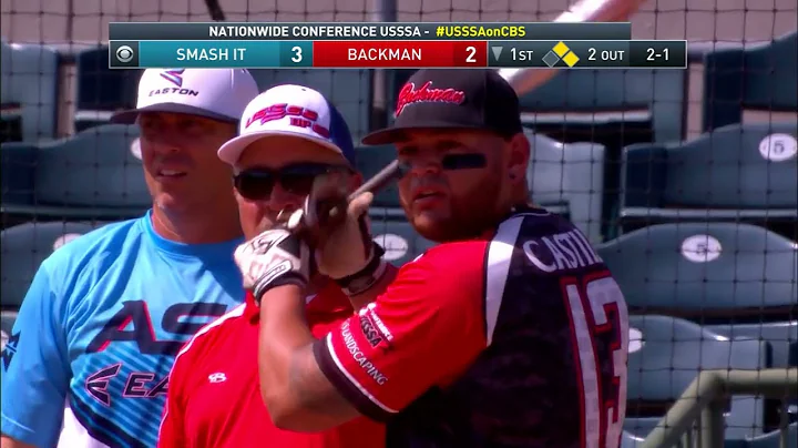 2016 Nationwide Conference USSSA Championship Game - Smash It vs Backman