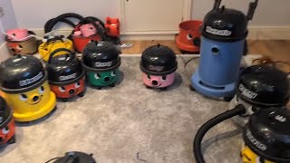 Switching on ALL our HENRY HOOVERS at the same time! 5K Special - Nuvac, George, Hetty, XL Plus