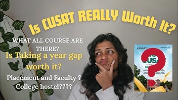Still Confused About CUSAT? Let Me Be Honest...| Theja Lakshmi | #cusat #collegelife #fyp