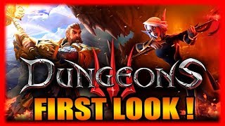 Evil Evilness RTS! Dungeons 3 - Gameplay Impressions Part 1 @KineticGTR