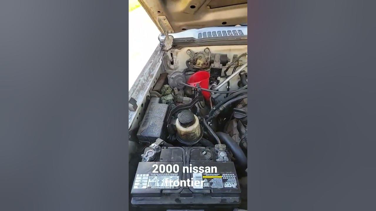 2000 nissan frontier 3 3 youtube