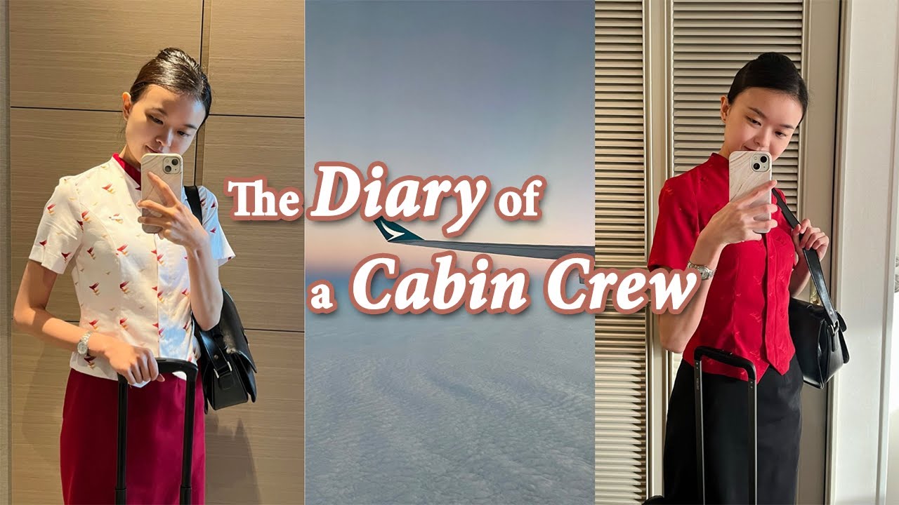 The Flight Schedule of a Cabin Crew | I Got Promoted 🎉