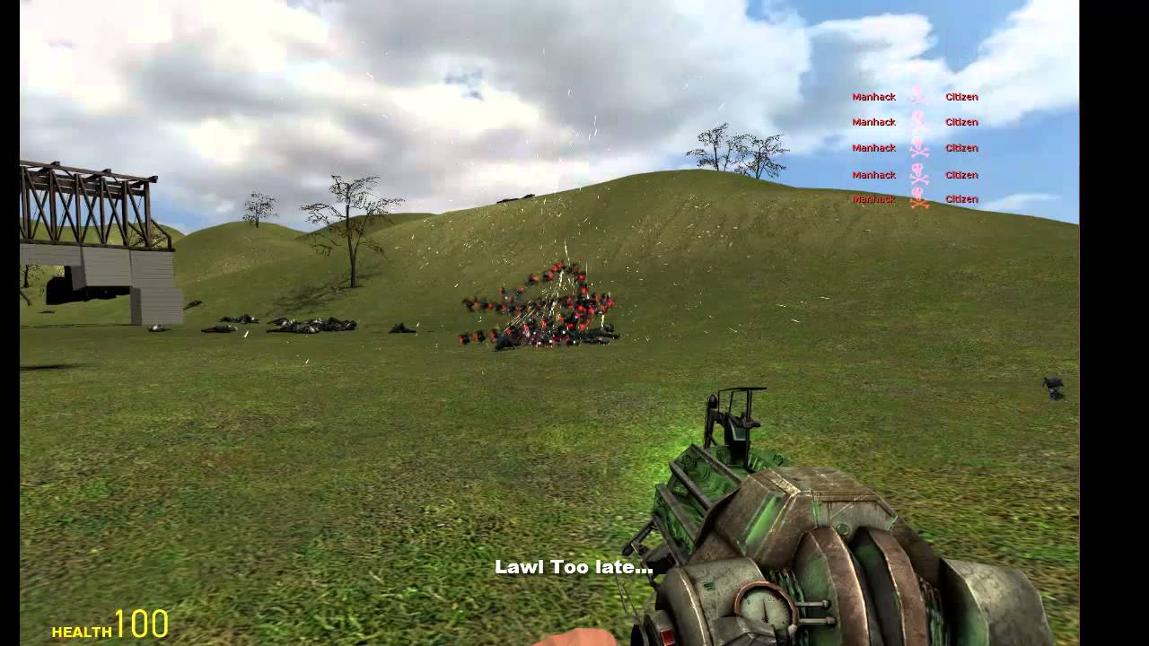 +MANHACK CENTIPEDES+ Dramatic Attack!- ||GMOD||