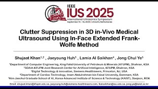Clutter Suppression in 3D in-Vivo Medical Ultrasound Using In-Face Extended Frank-Wolfe Method.