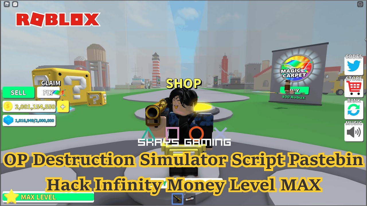 Destruction simulator script. Destruction simulator script