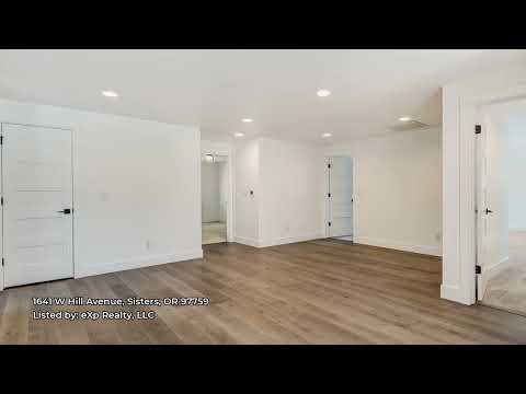 1641 W Hill Avenue, Sisters, OR home video tour