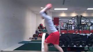Stepping Overhead Throw