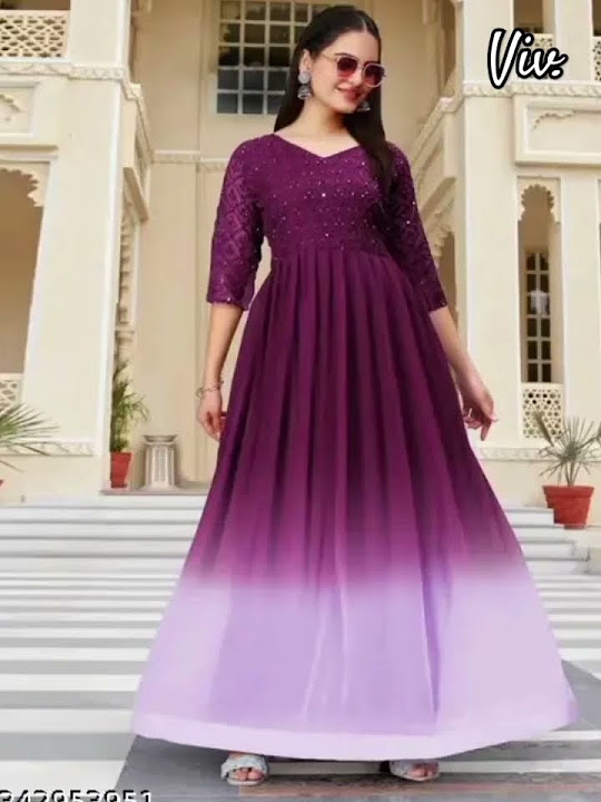 beautiful Anarkali suits for women 😍😘 plz like and subscribe my channel